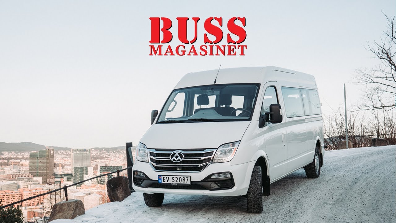 MAXUS EV80 - Elektrisk minibuss