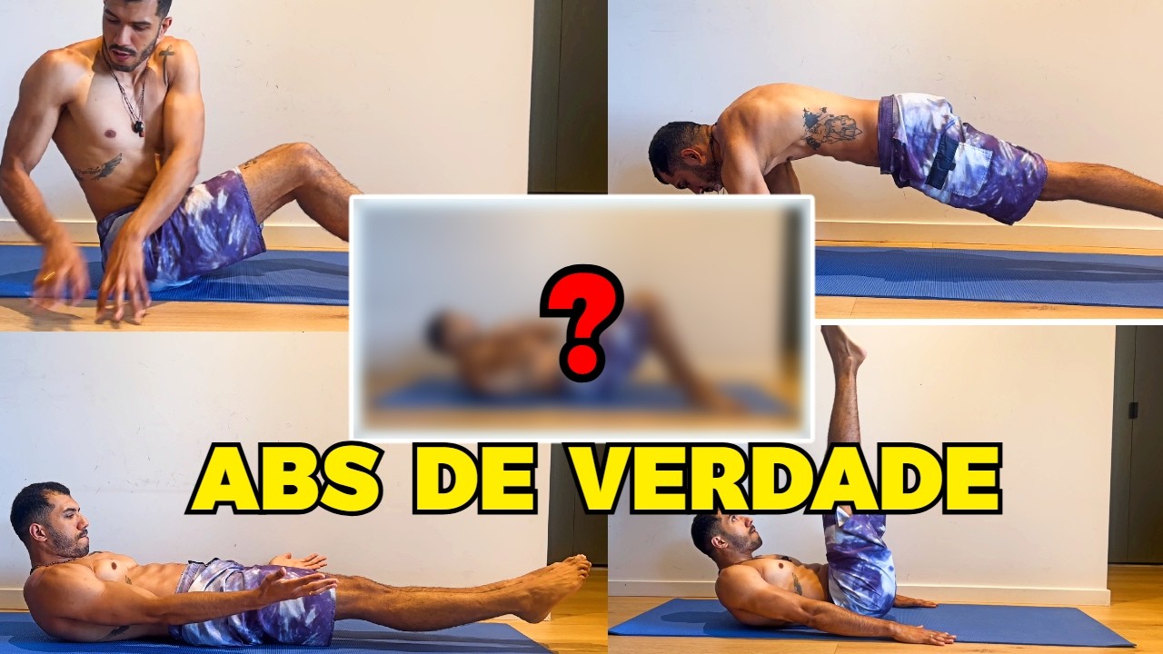 5 MELHORES exercicios para o ABDÔMEN