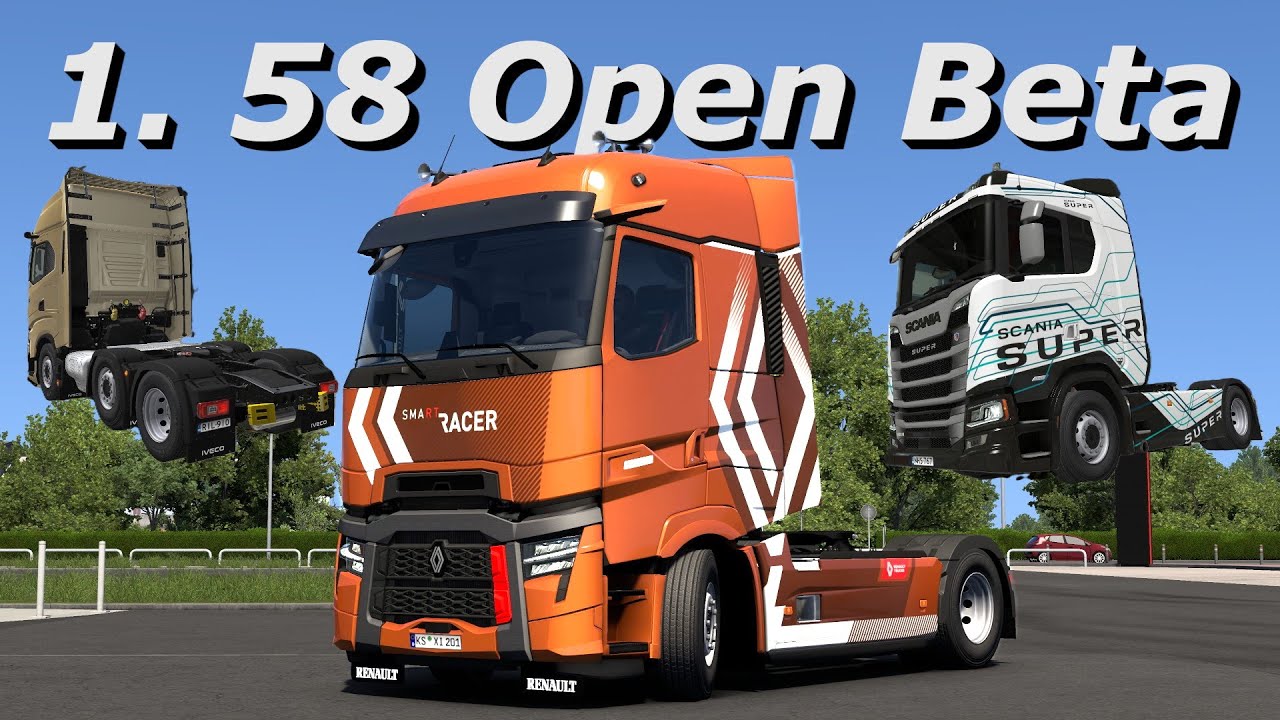 Die 1.58 im ETS2 liefert ab! / Euro Truck Simulator 2 / 1.58 Open Beta / Deutsch