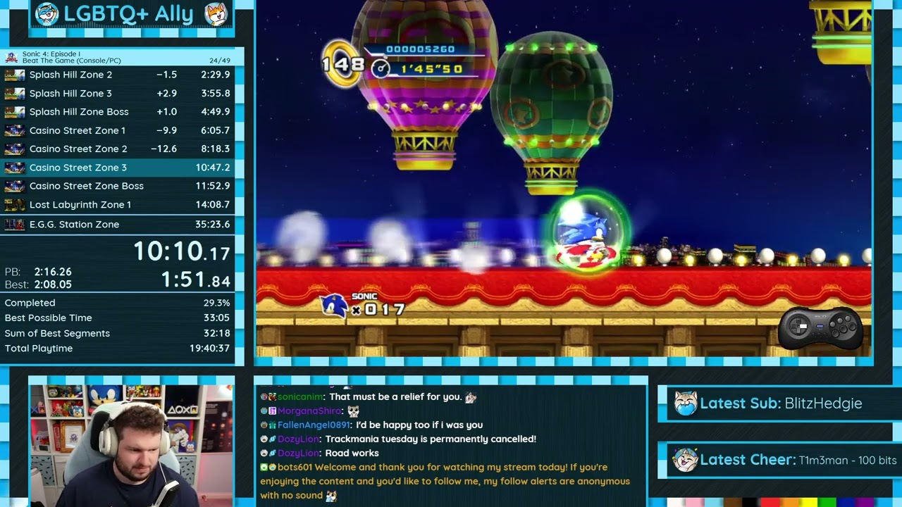 Sonic 4 Episode 1 | Beat The Game Speedrun in 33:54