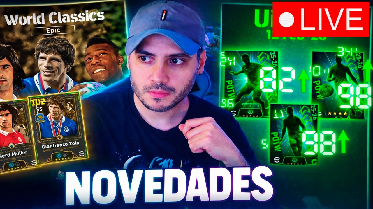 En Vivo y a Todo Color! #efootball26