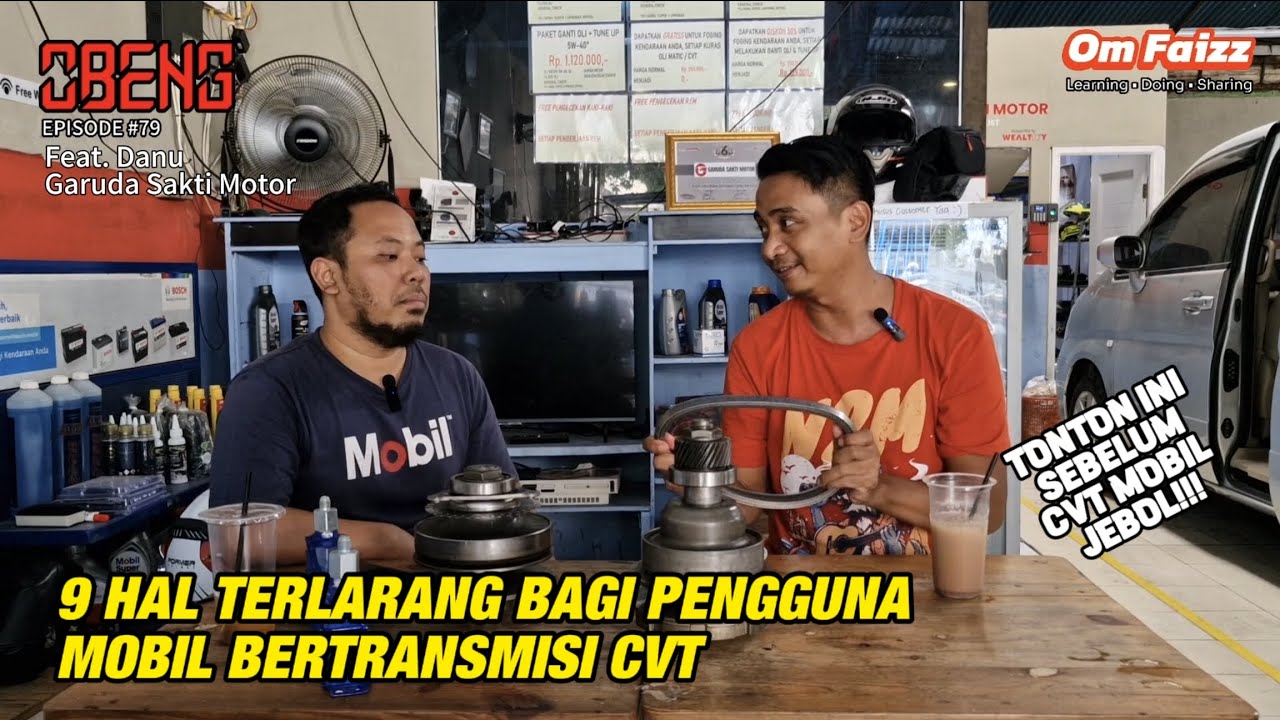 Mobil Transmisi CVT Gampang Jebol. Mitos atau Fakta? OBENG #79
