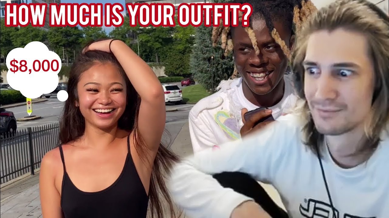 xQc Reacts to How Much Is Your Outfit? 💰 Pt. 2 | Public Interview