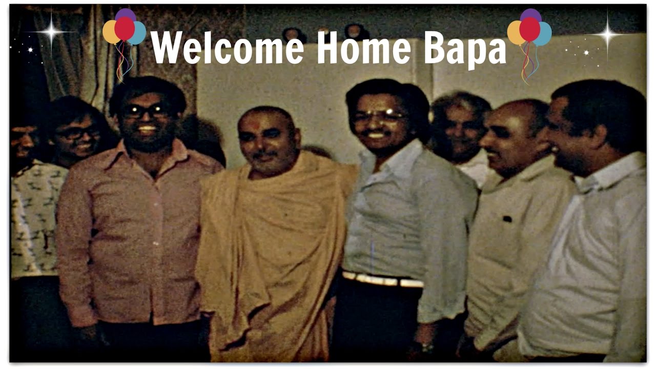 Pramukh Swami Maharaj & Mahant Swami Visits Our House 07-07-77 | BAPS |