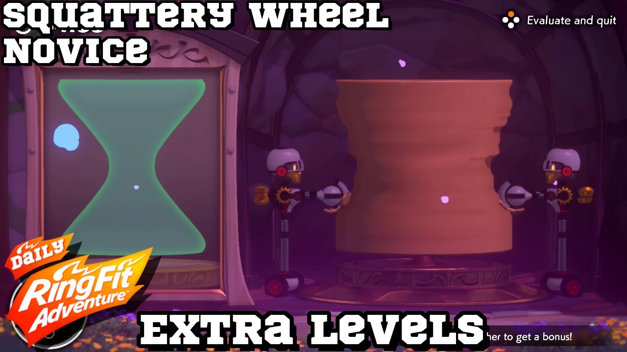 EXTRA | Squattery Wheel: Novice | DAILY Ring Fit Adventure - No Commentary