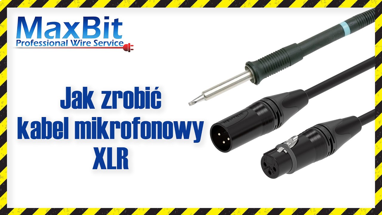 Jak zrobić kabel mikrofonowy na złączach XLR