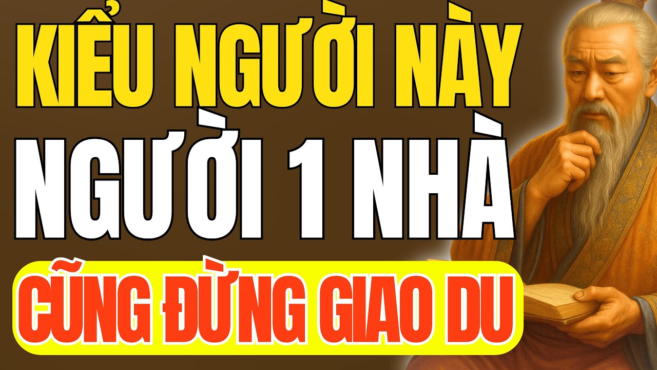 Cổ Nhân Dạy - 6 Kiểu Người Này Tâm Cực Ác, Dù Là Người 1 Nhà Cũng Đừng Giao Du | Triết Lý Cuộc Sống