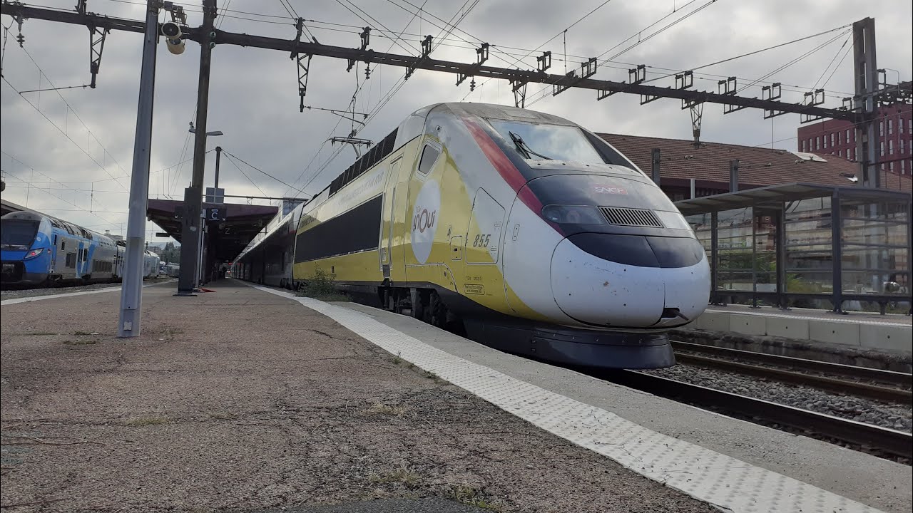 NOUVEAU : [TRIP REPORT] À bord d'un TGV de St Étienne à Paris : le nouveau TGV Océane de la SNCF