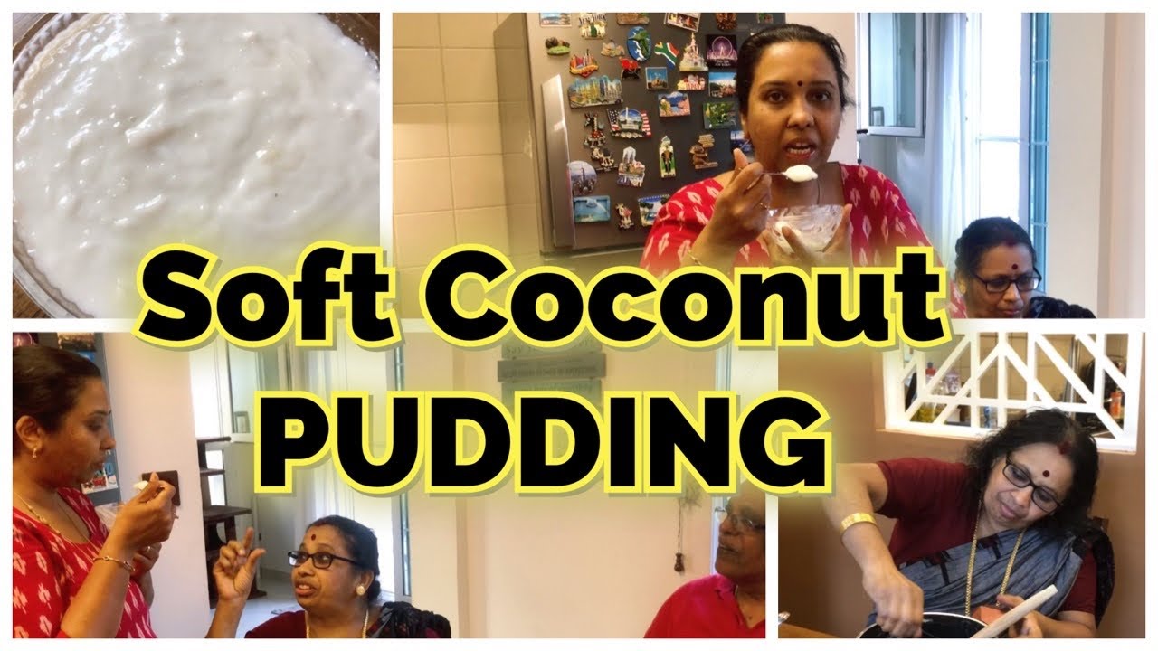 Coconut Soft Pudding// Ammakili favorite// Pudding