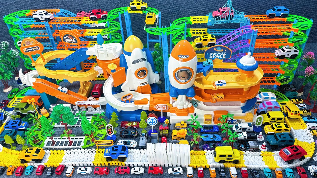 17minutes of satisfying  Star Adventure Space Orbit and SUV Orbit  toy ASMR | Toy
