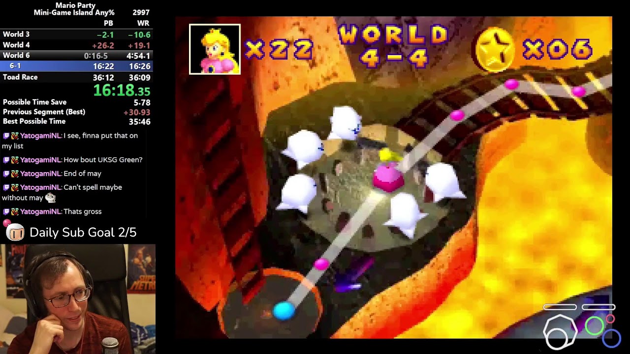 Mini-Game Island WR Attempts