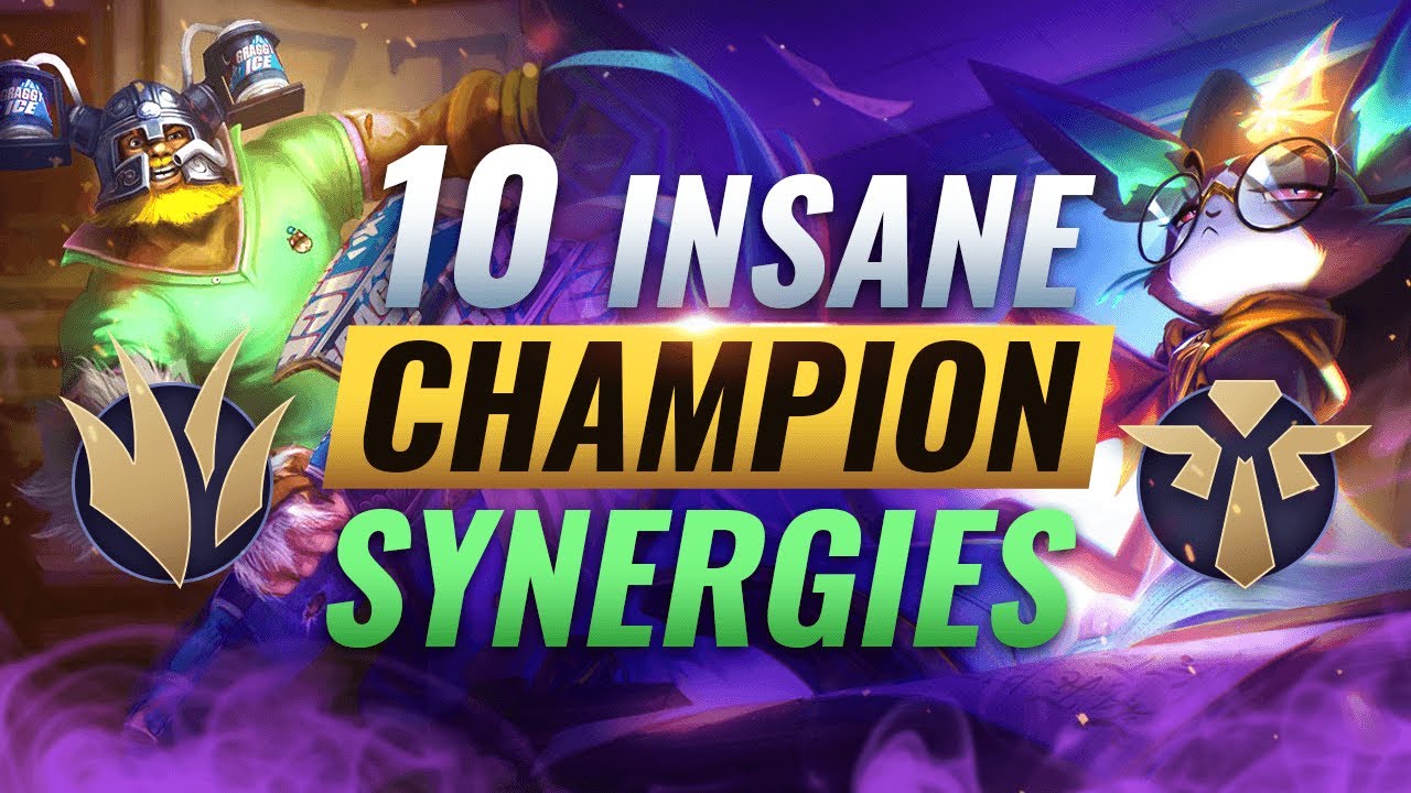 10 INSANE Champ Synergies YOU SHOULD EXPLOIT - League of Legends