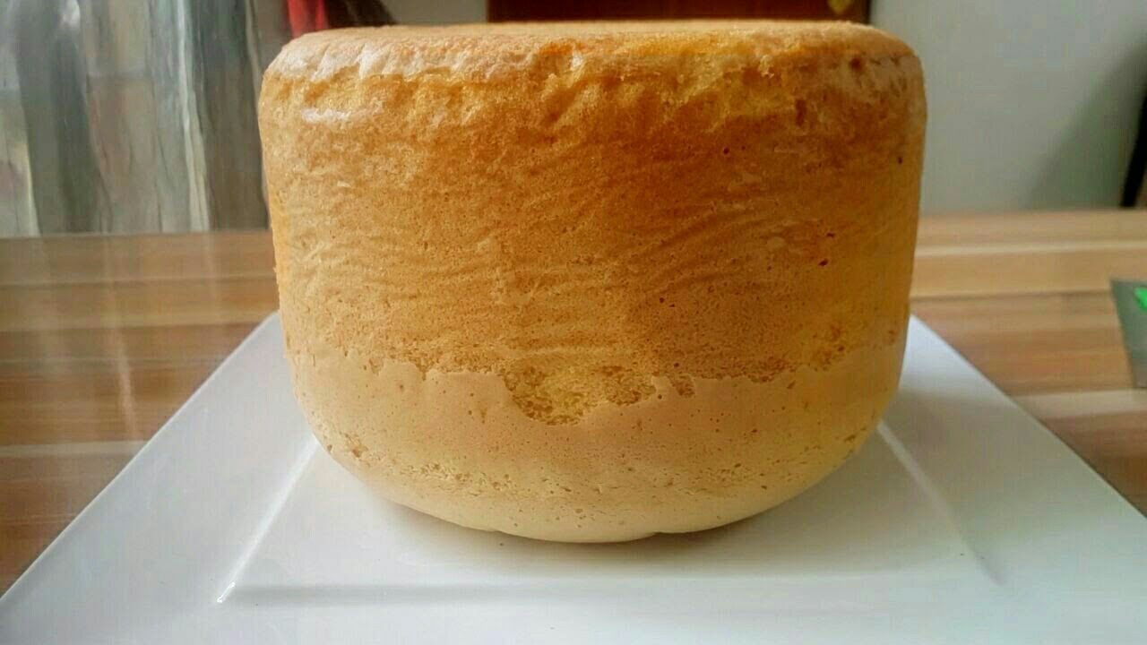كيك اسفنجي بمحسن  طريقة عمل سهلة وسريعة /sponge cake