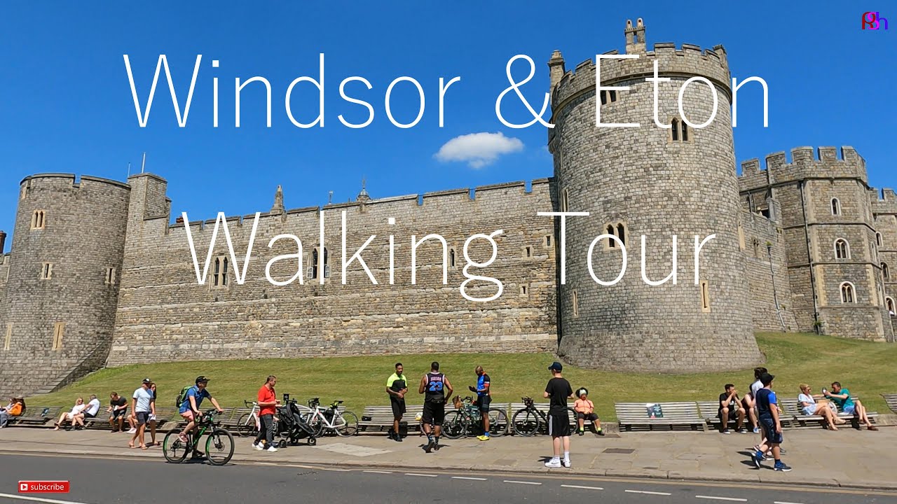 Windsor & Eton Walking Tour. Part One | 4K With Captions