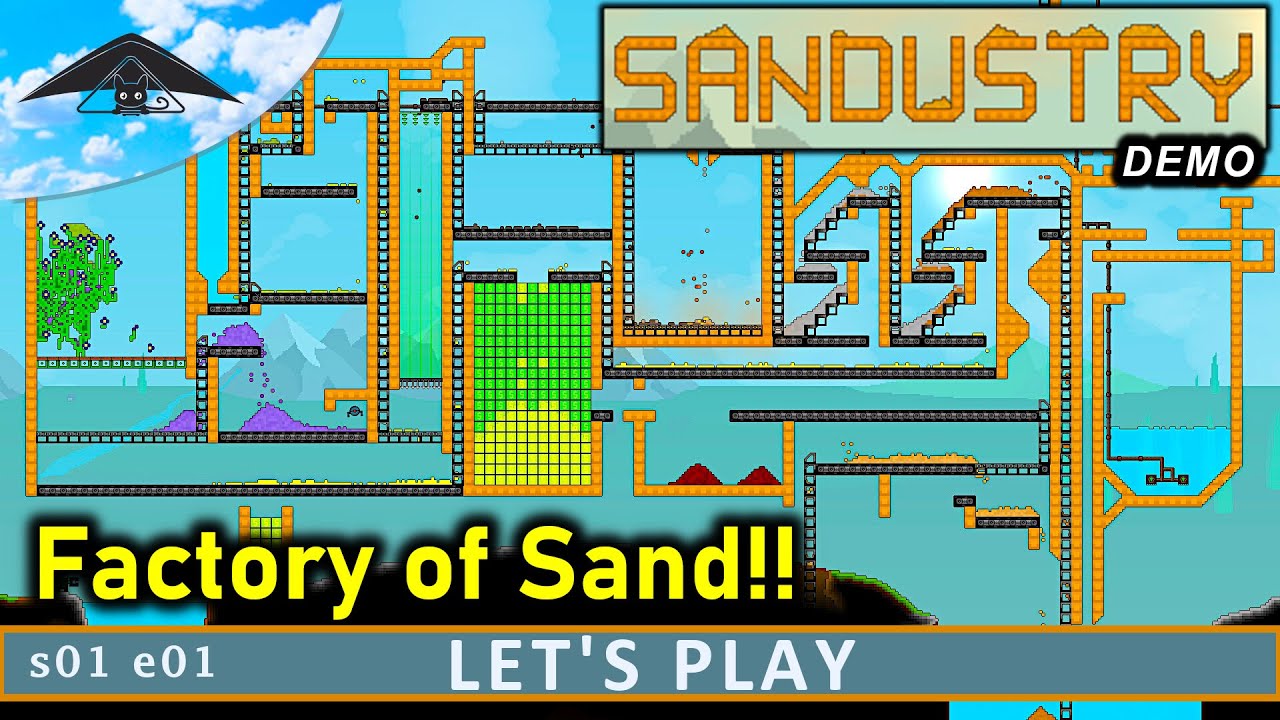 Factory of Sand!! | Sandustry Demo s01 e01