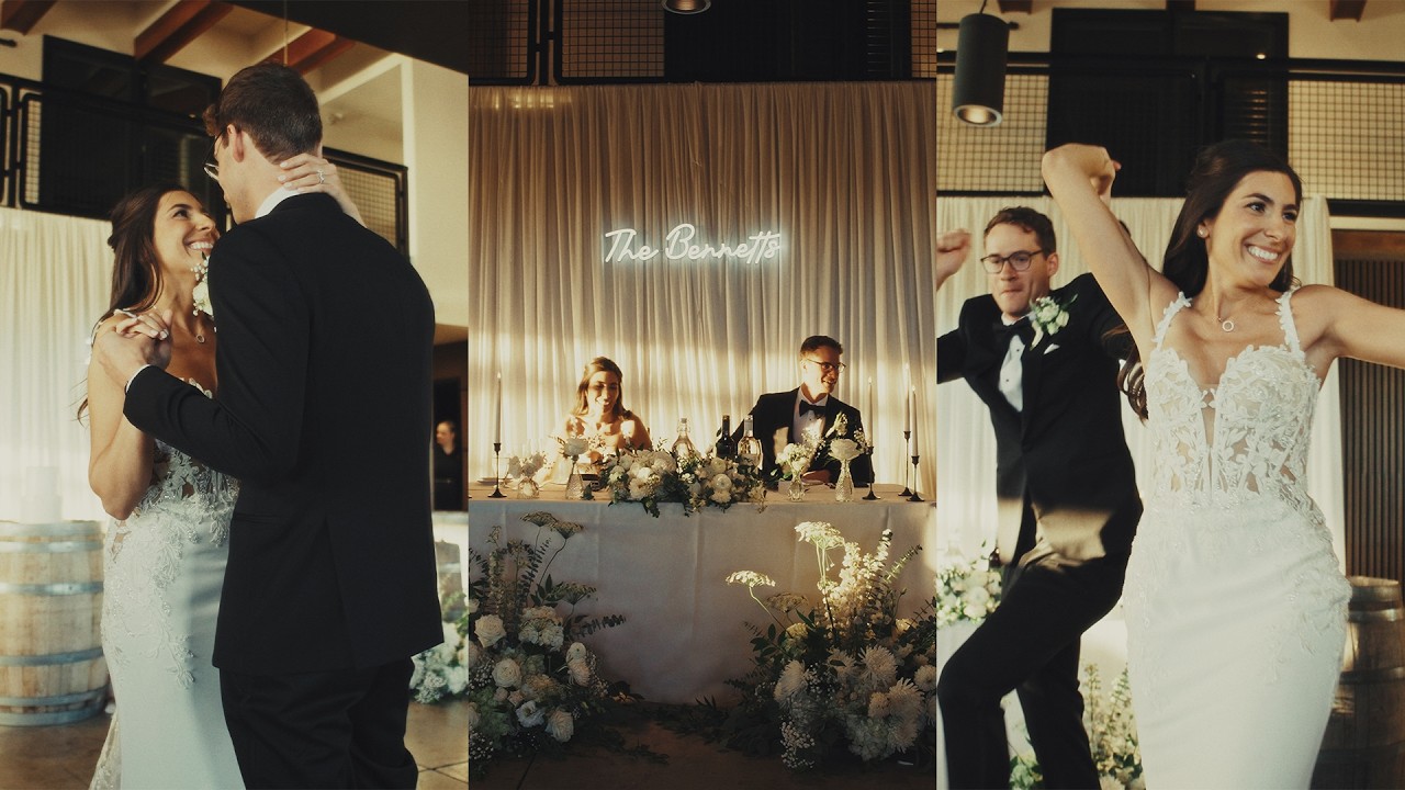 Jess & Jake | Queenston Mile Vineyard | 4k Wedding Film