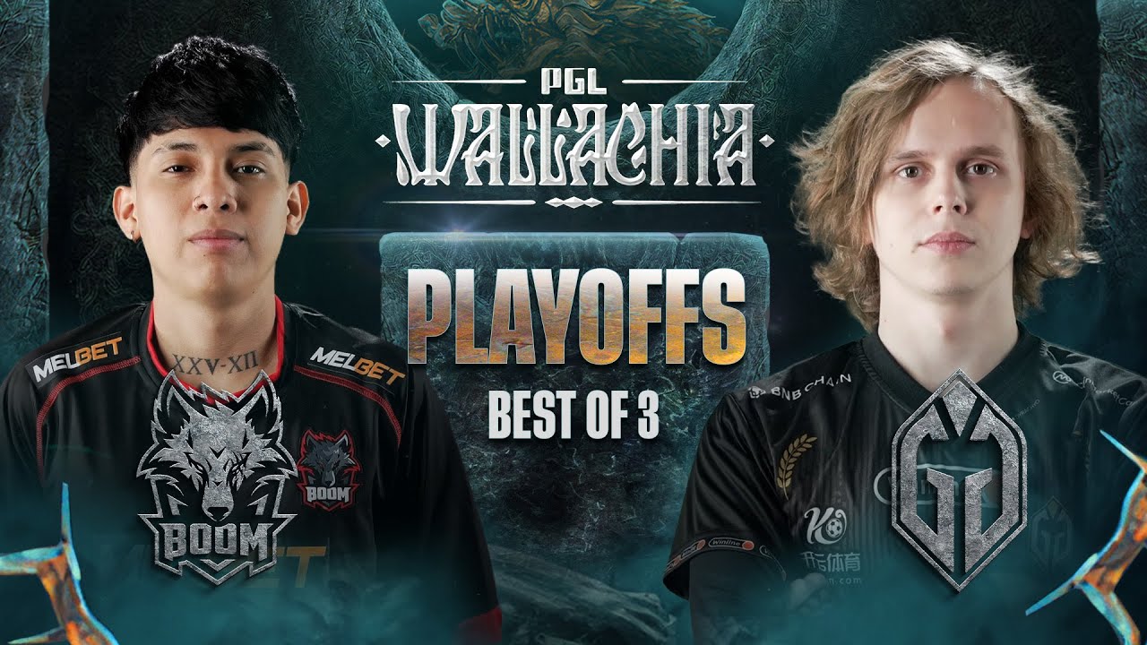 Full Game: Gaimin Gladiators vs Boom Esports Game 1 (BO3) | PGL Wallachia Season 1 Playoffs Day 2