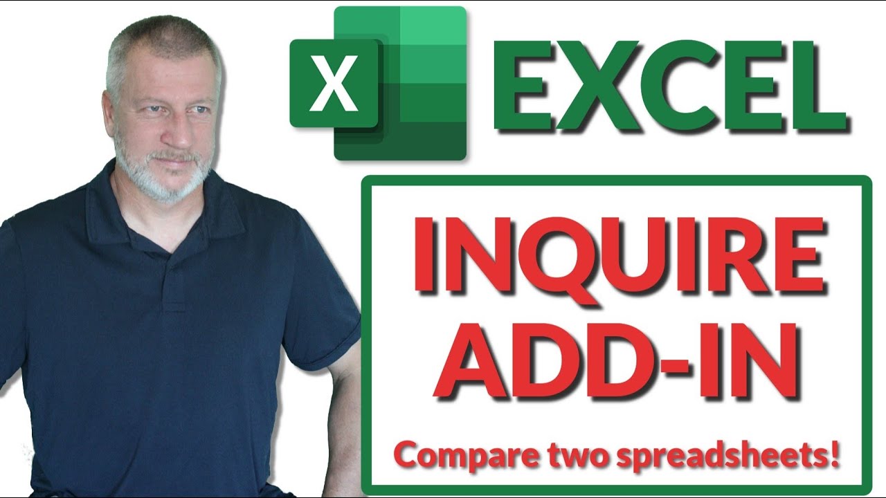 Excel INQUIRE Add-in