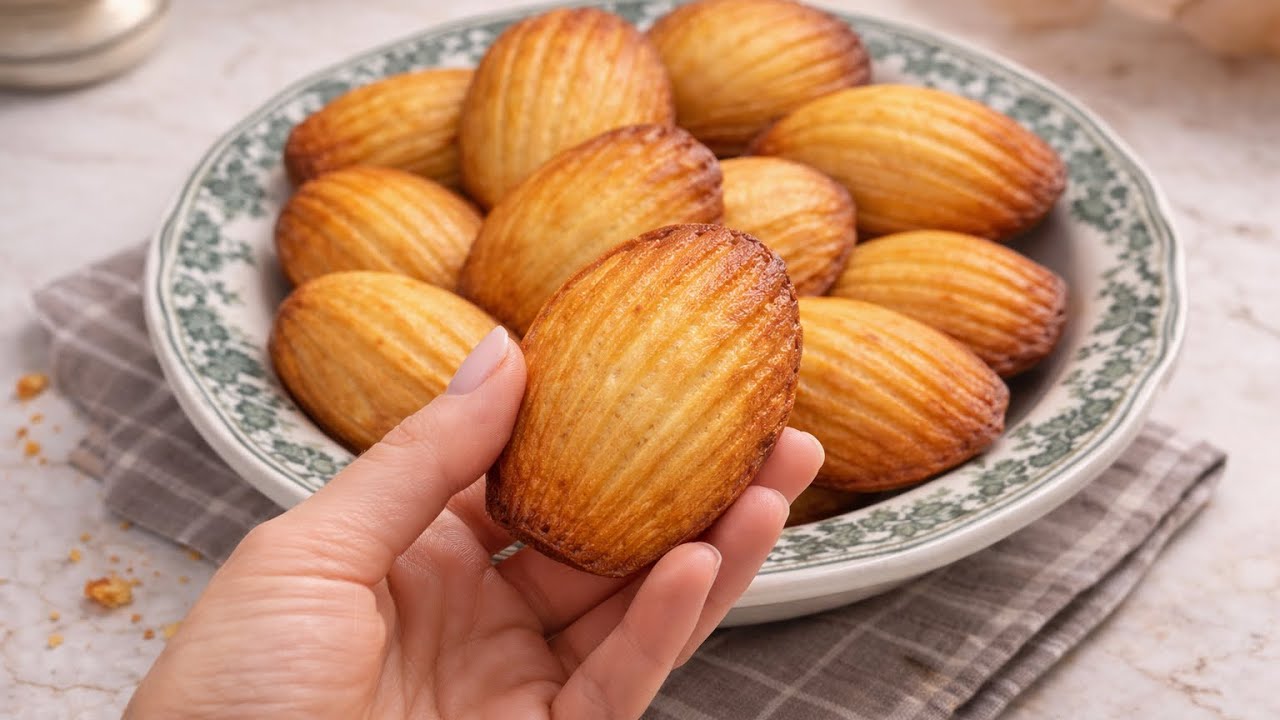 Sehr leckeres Gebäck aus wenigen einfachen Zutaten | Madeleines