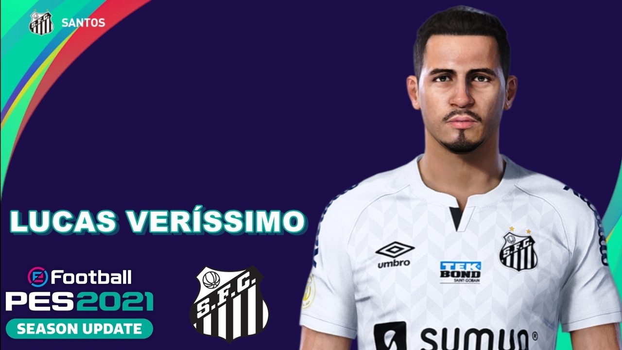 LUCAS VERÍSSIMO PES 2021 (SANTOS FC) EFOOTBALL COMO FAZER