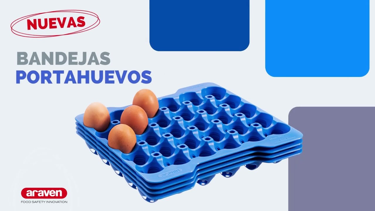 Bandejas Portahuevos Araven