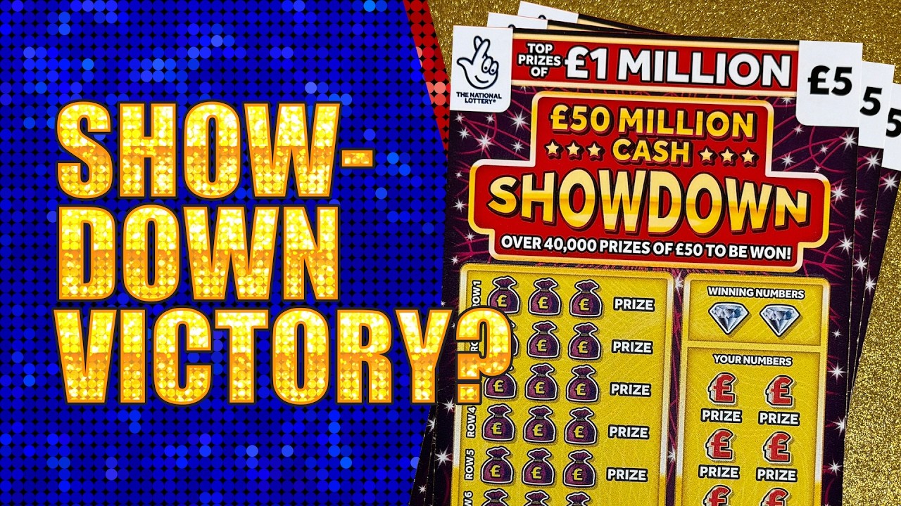 Can we be victorious with the ‘£50m Cash Showdown’ scratch cards? 🥊💷🎪 It's the Scratchcard Gameshow!