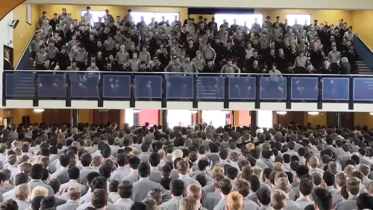Palmerston North Boys' High School's incredible haka for Year 13s