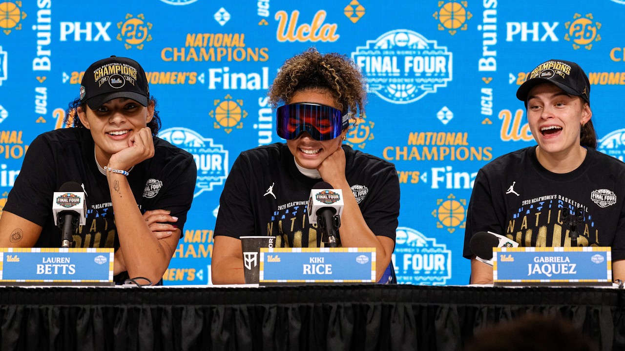 UCLA W. Basketball Postgame - vs. South Carolina (April 5, 2026)