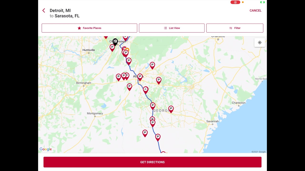 Flying J App and how we use it