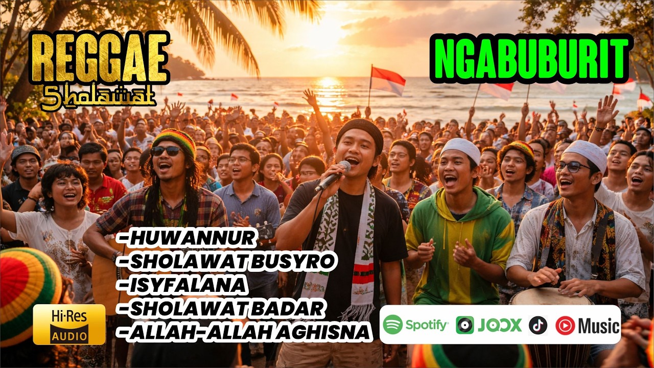SHOLAWAT REGGAE SYAHDU | BIKIN TENANG HATI DAN FIKIRAN