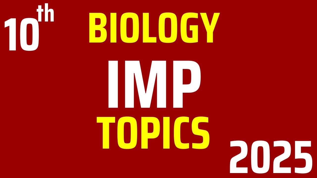 10th Biology Important Topics | Guess paper | FBISE exam 2025