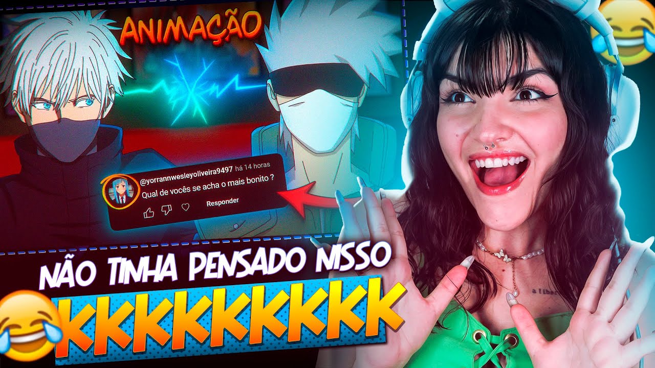 MEU DEUSSS KKKKK - KAKASHI e GOJO responderam as PERGUNTAS DOS FÃS!!  | Voice Makers