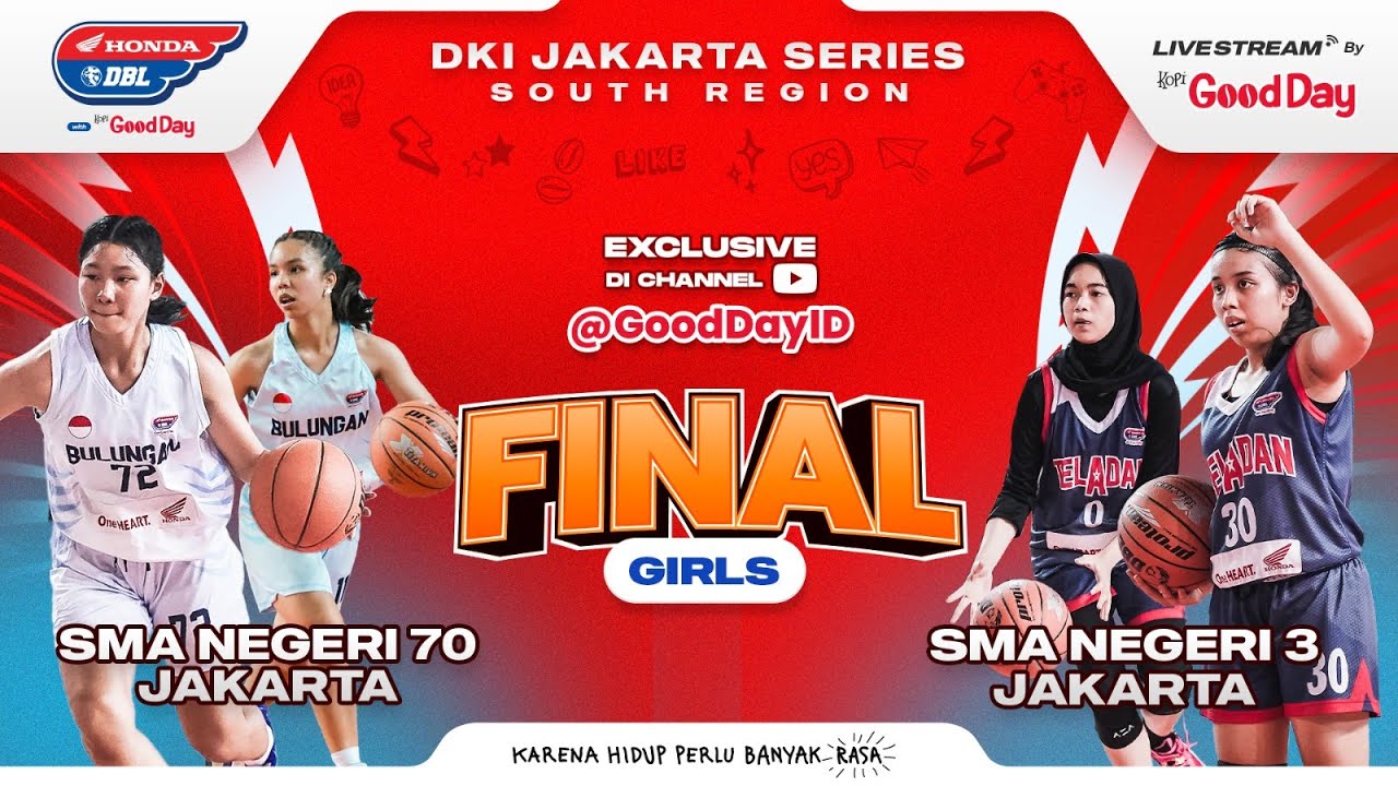 SMAN 70 JKT VS SMAN 3 JKT | Final Honda DBL with Kopi Good Day