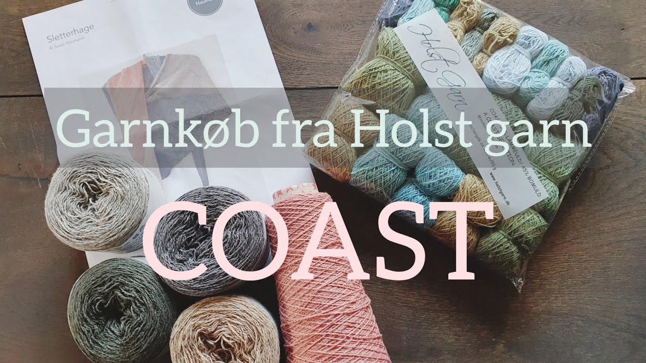 Dejlige farver garn til nye projekter *coast garn 