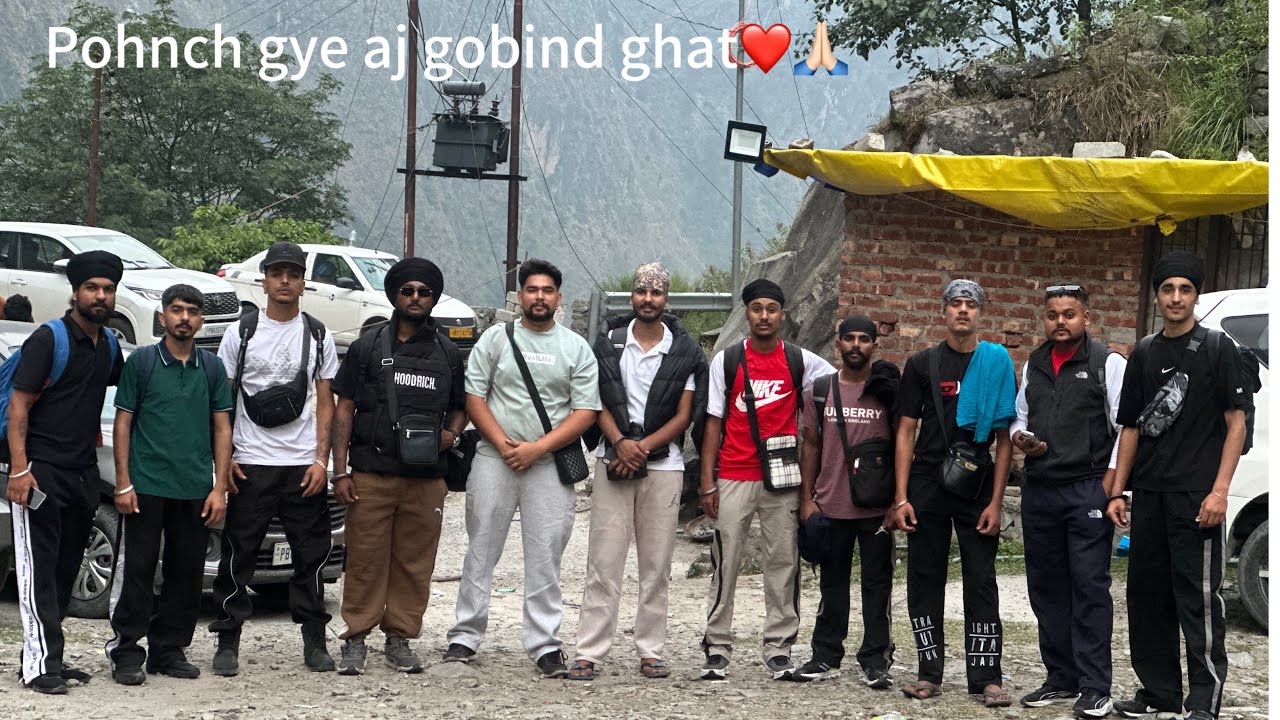 ਯਾਤਰਾ ਸ੍ਰੀ ਹੇਮਕੁੰਟ ਸਾਹਿਬ ਜੀ❤️🙏॥DAY-2॥pohnchgye aj gobind ghat❤️||SUBSCRIBE FOR MORE VLOGS❤️🙏