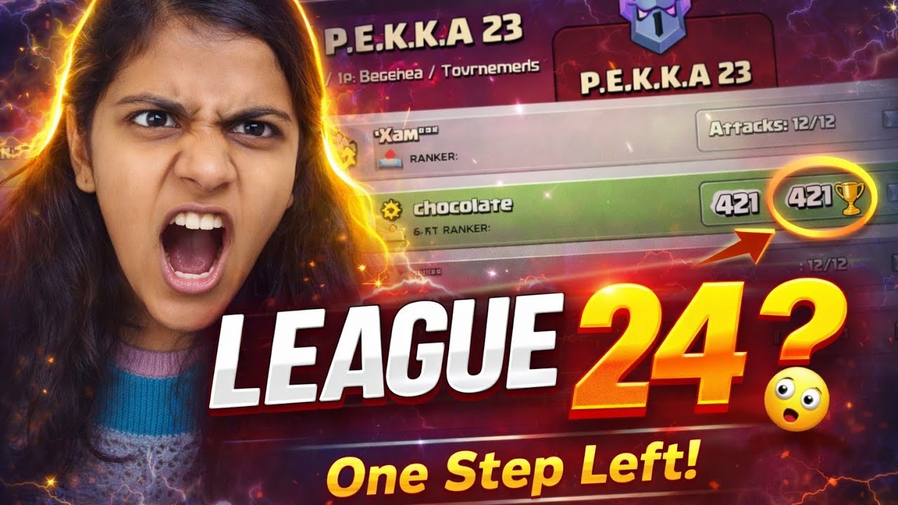 PEKKA League 23 Attack 😱 Can We Reach 24? | Clash of Clans