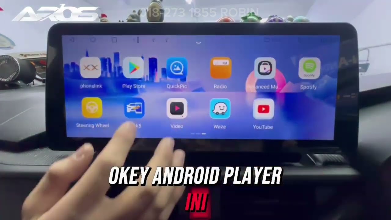 AXIA 2023+ With AROS 12.3'' Big Screen Android Car Player + 360 camera system