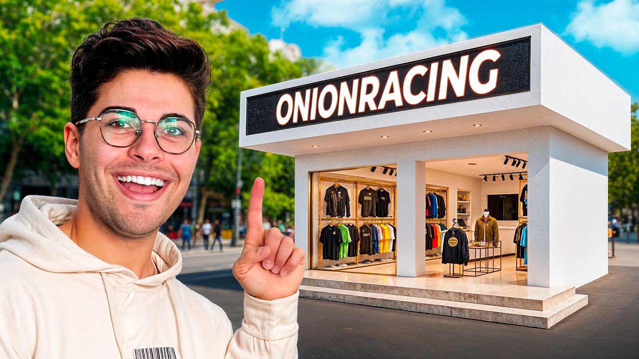 APRO un NEGOZIO a 24 ANNI: nasce ONIONRACING 🧅😍