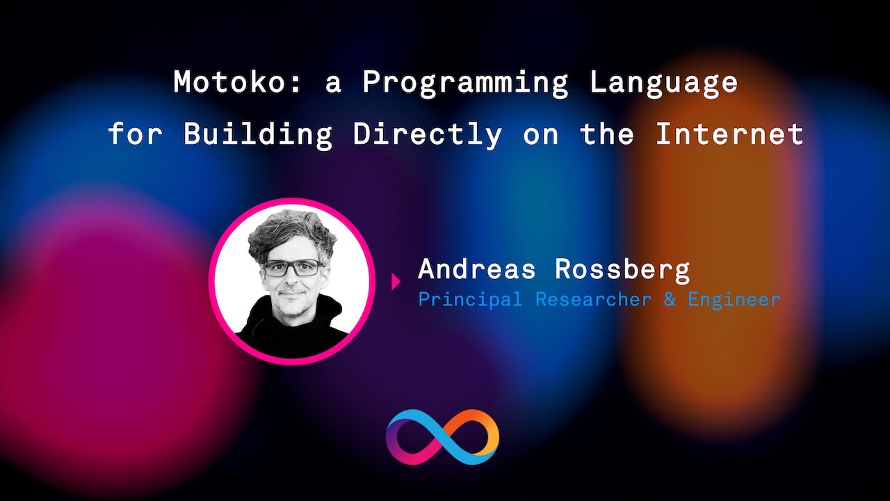 Motoko: A Programming Language for Building Directly on the Internet
