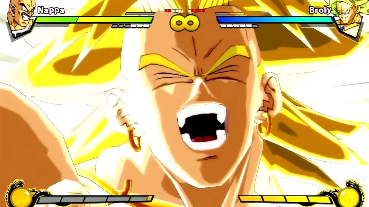 Dragon Ball Z: Burst Limit | Nappa vs. Broly