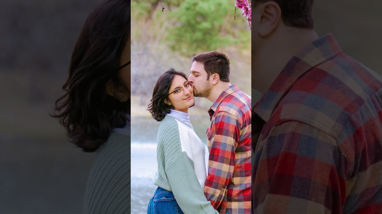Your winter wonderland will soon become spring blooming #engagementsession