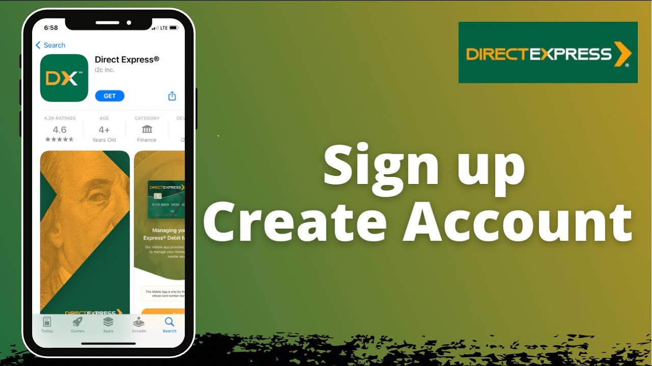 Direct Express Sign Up | Create Account on Direct Express App  - Login