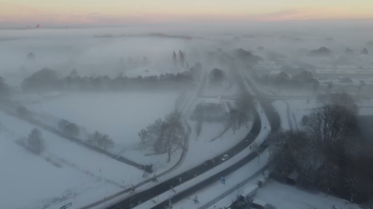 Snow in the Netherlands - January 2026