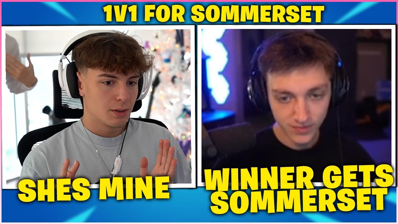 CLIX Finally Challenge BLAKE To 1v1 BOXFIGHT Wager For SOMMERSET On Live STREAM! (Fortnite Moments)
