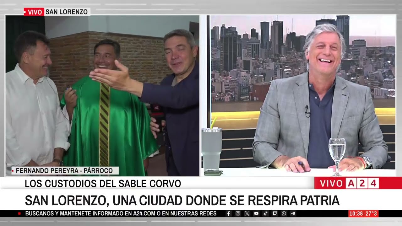 🔴 El día después del traspaso del sable de San Martín: el convento sanmartiniano