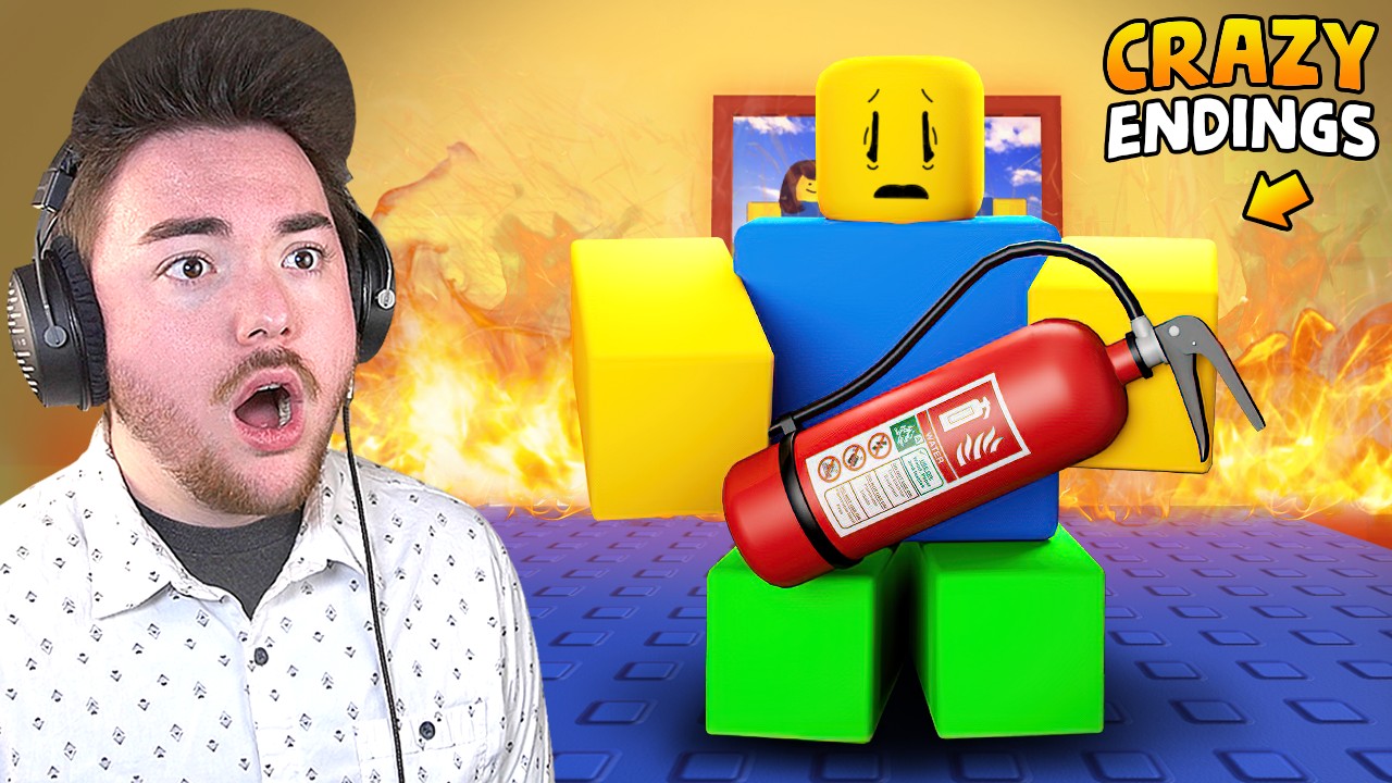 PLAYING ROBLOX NEED MORE HEAT... (Crazy Endings)