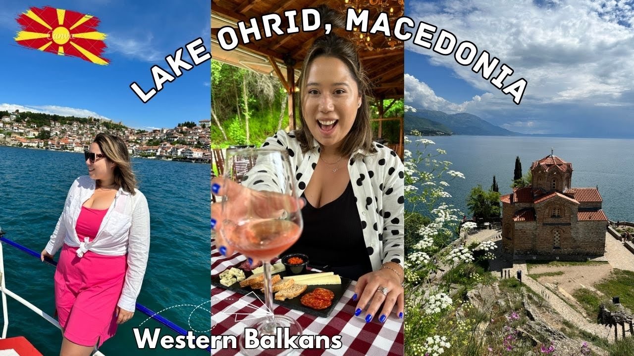 Lake Ohrid is my favourite place in North Macedonia 🇲🇰⛵️Western Balkans: Solo female travel 🎒