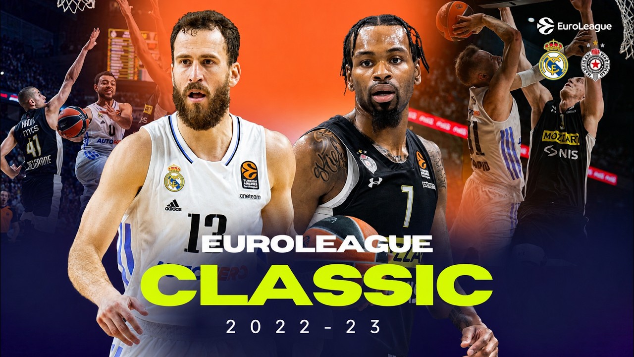 Real Madrid - Partizan | PLAYOFFS GAME 5 | EUROLEAGUE CLASSIC GAMES 2022-23