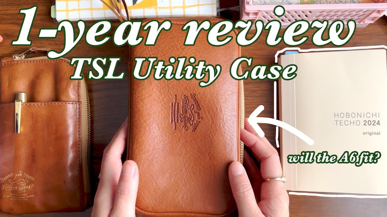 What’s in my The Superior Labor Utility Leather Case? | stationery essentials long-term review ep. 2