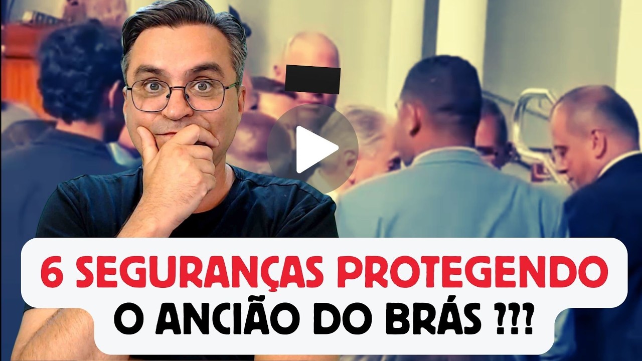 ABSURDO: 6 Segurança para o ancião Presidente da CCB